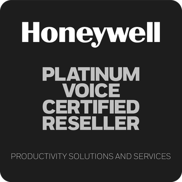 Honeywell Platinum Voice Certified Reseller badge